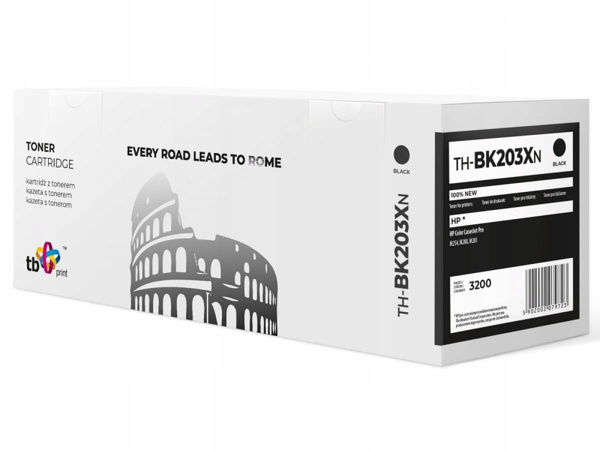 Toner TB pre HP TH-BK203XN čierny (čierny)