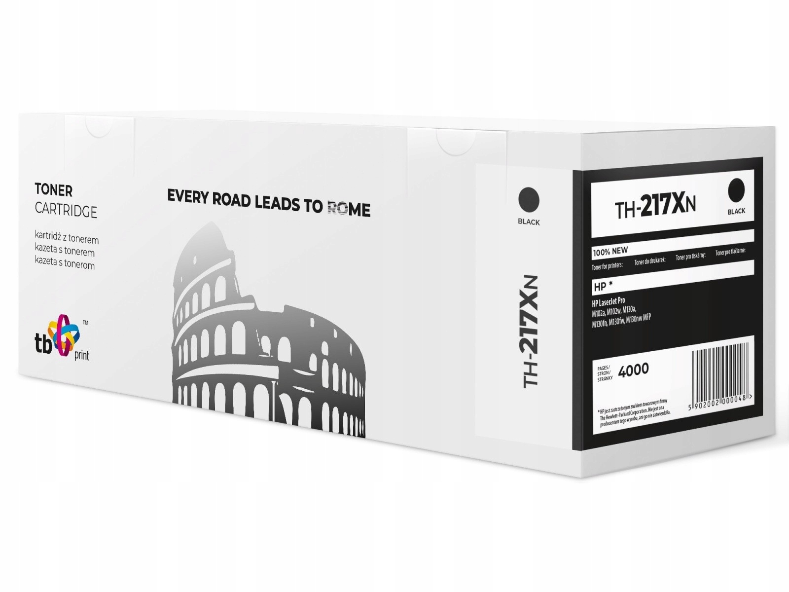 Toner TB pre HP TH-217XN, čierny