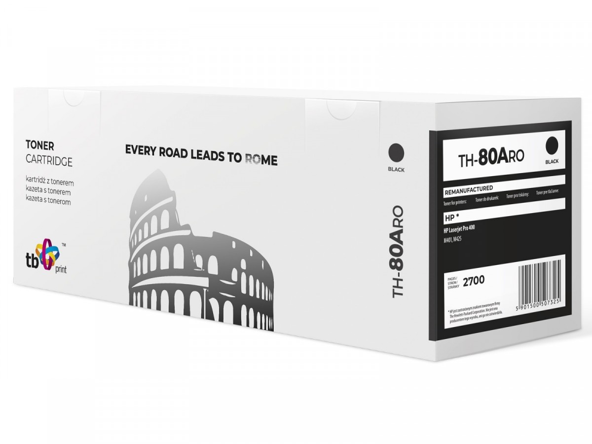 Toner TB Print pre náhradný toner HP TH-80ARO čierny (čierny)