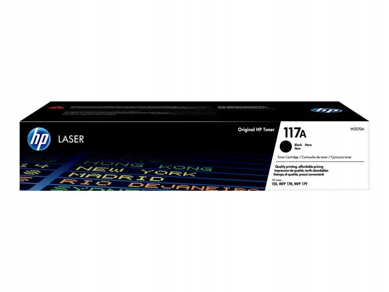 Tonerová kazeta HP 117A (W2070A) čierna, 1000 strán