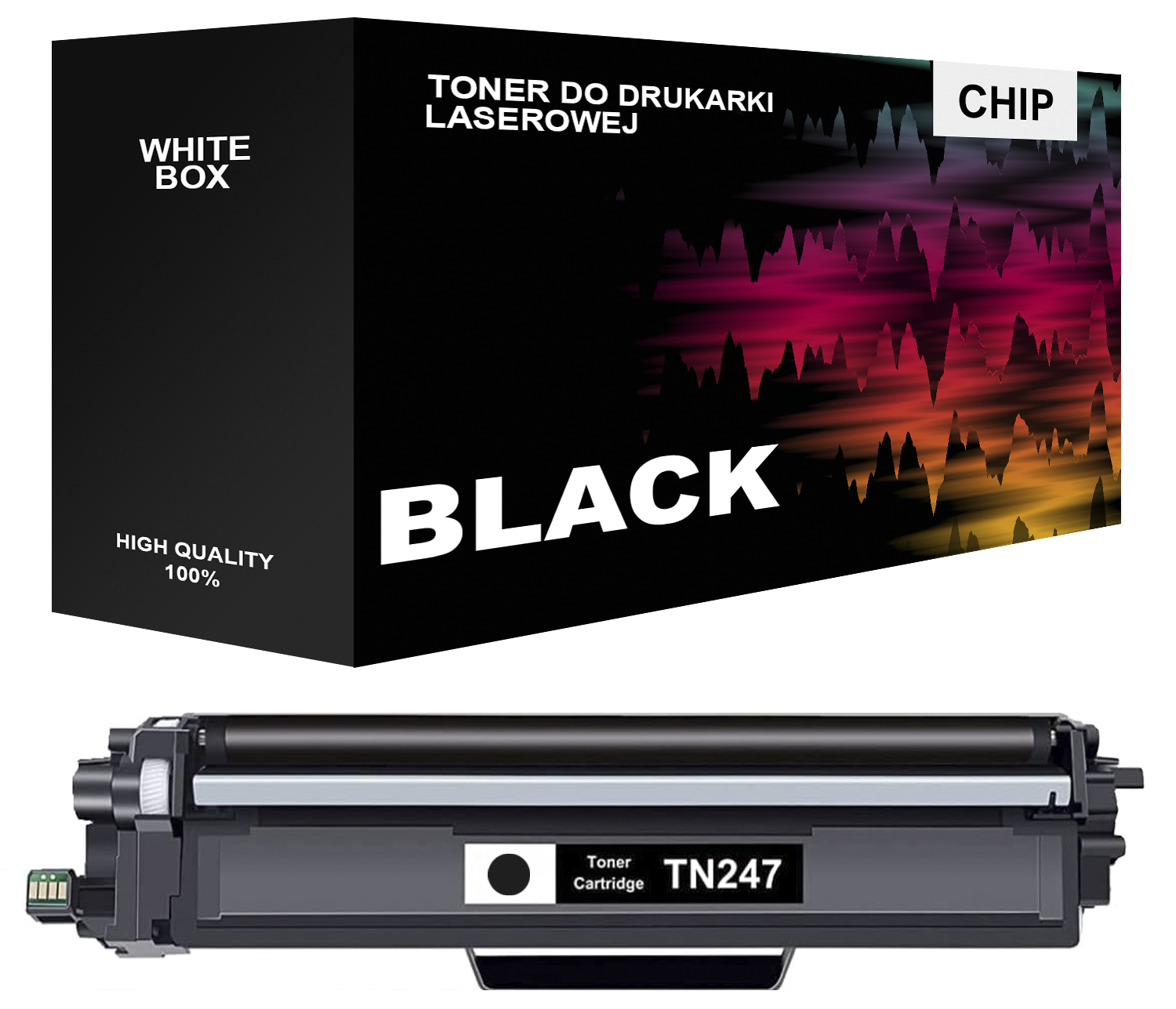 Toner White Box do Brother TN247 / panDRUK / black czarny (black)