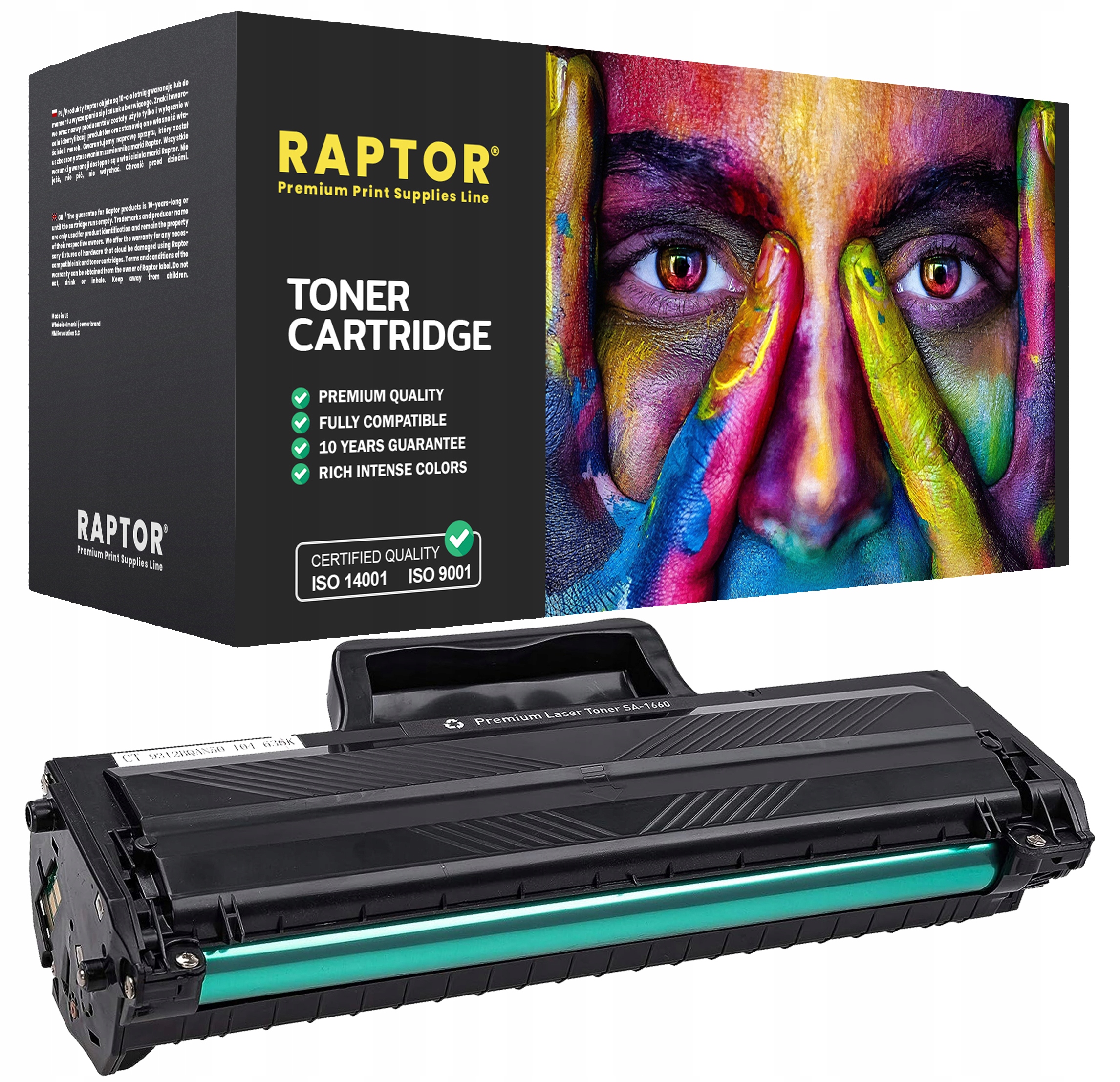Toner Raptor pre Samsung PRINTERS ML-1670 ML-1675 ML-1860 čierny (čierny)
