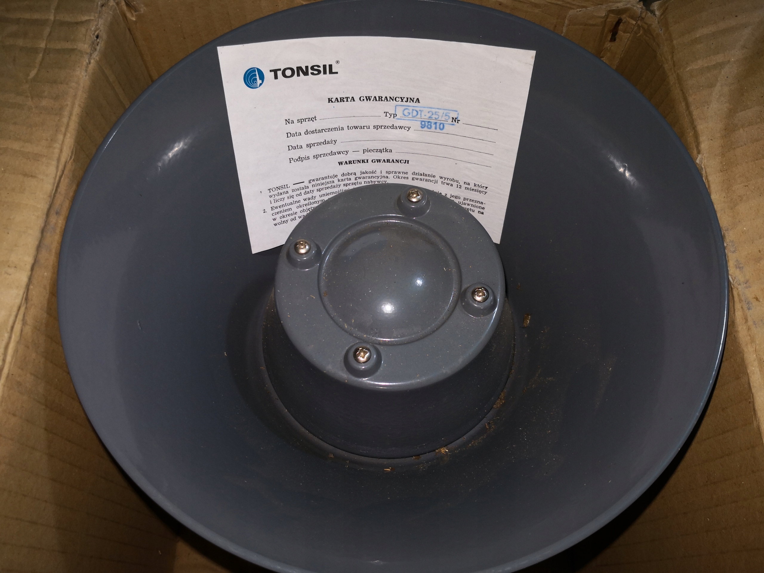 GDT 25/5 Tonsil 0001 50 reproduktor