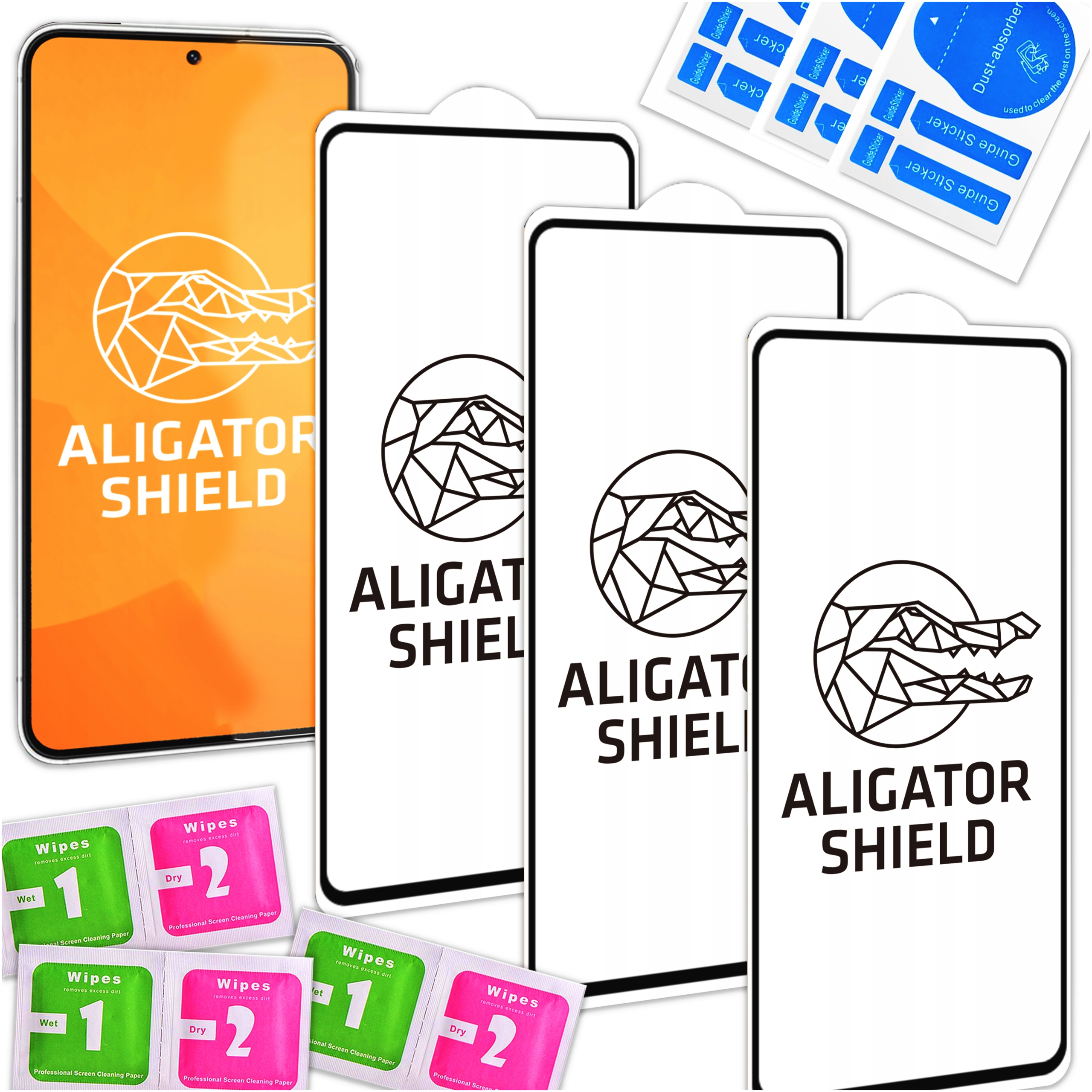 Tvrdené sklo AlligatorShield pre Samsung Galaxy S22 1 ks.