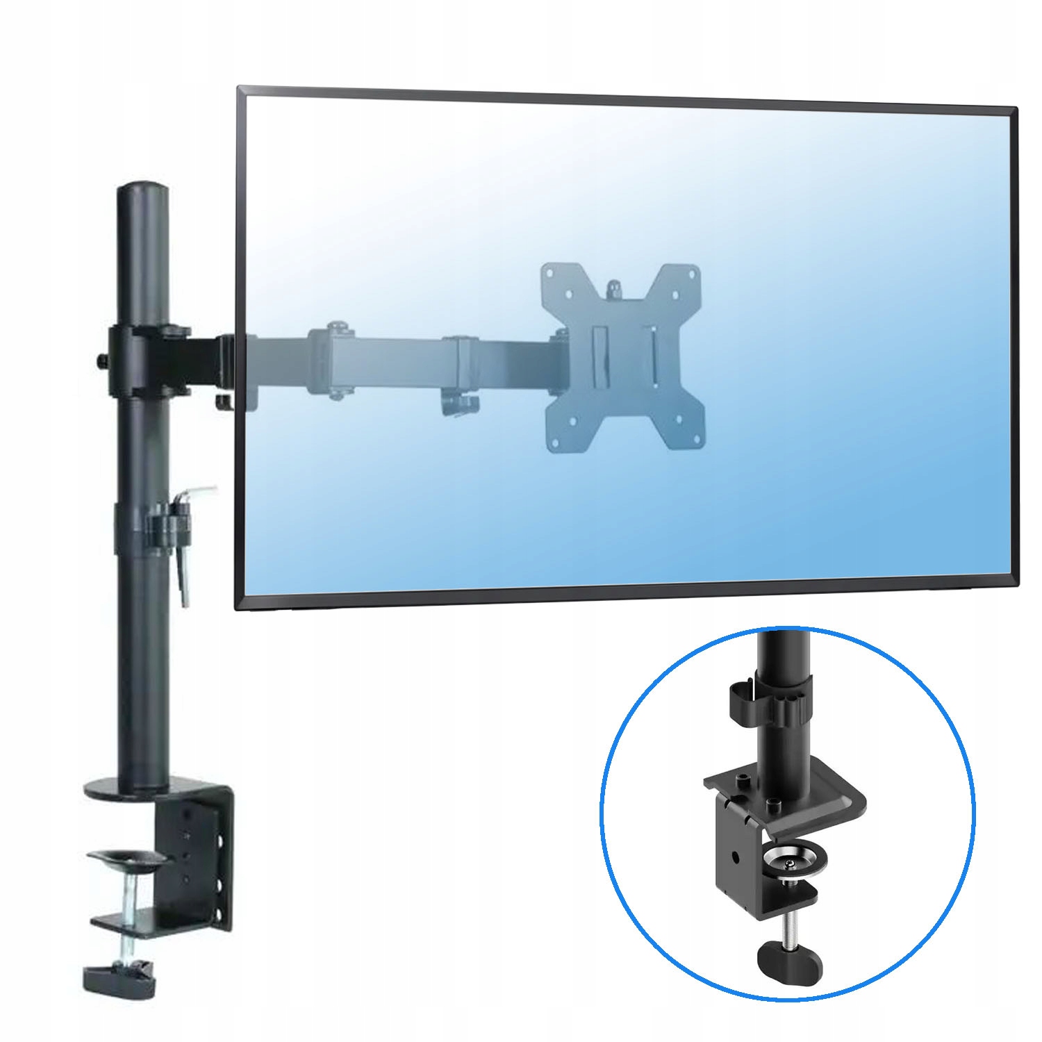 Univerzálne pohyblivé rameno stojana na stôl pre 14-32" VESA monitor