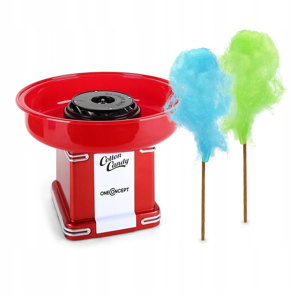 Zariadenie pre bavlnené cukrovinky Candyland 2 červené 500 w