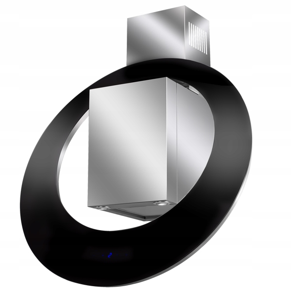 VDB Circolo 80 Black komínový odsávač pár Black Scenic