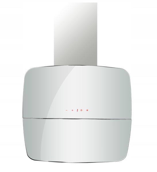 VDB WEOL 60 WHITE Hood automatické white