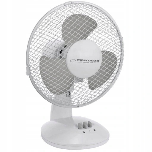 Esperanza ES-1760-DC12 stolný ventilátor biely