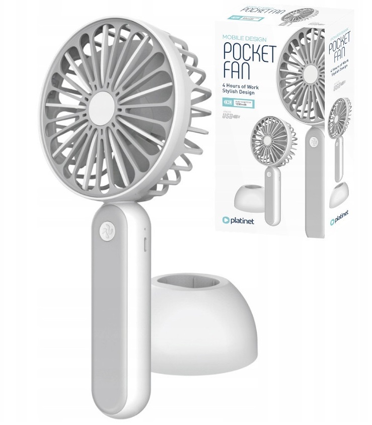 Platinet mini ventilátor biely