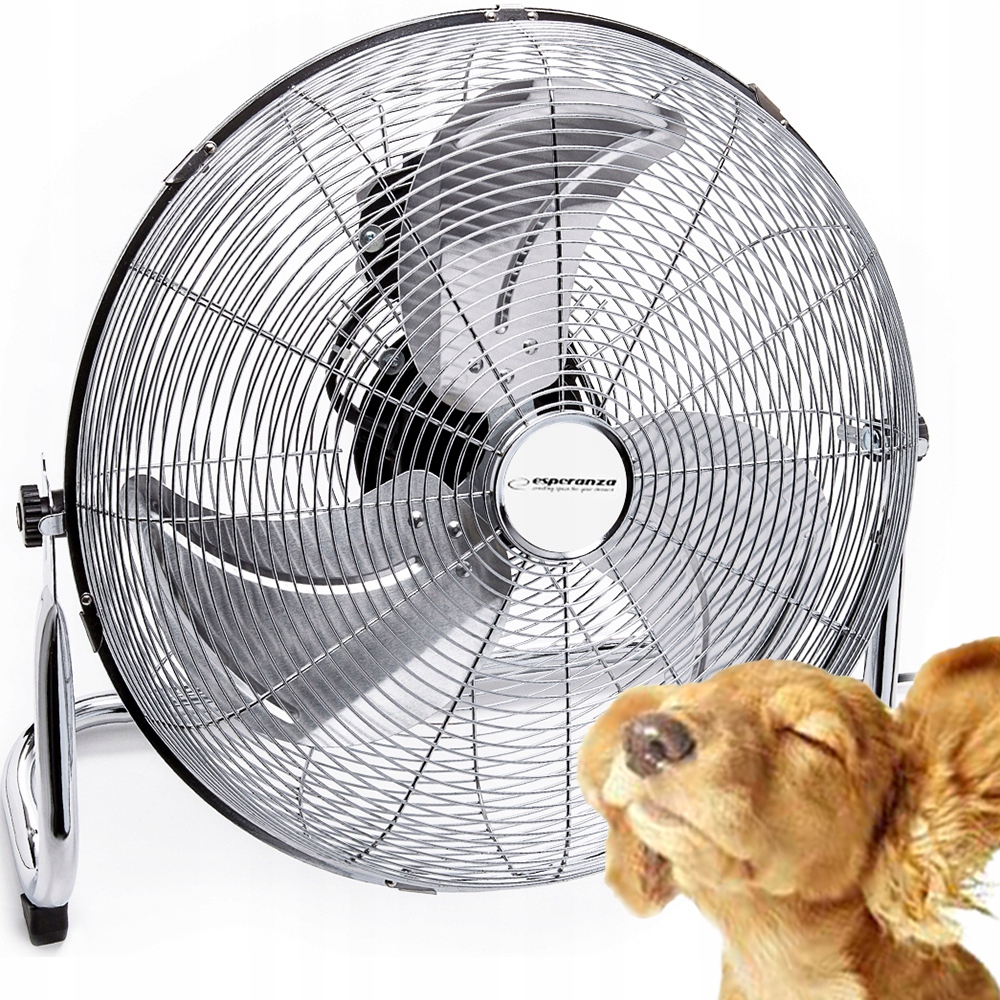 Esperanza podlahový ventilátor ESPERANZA-5901299930762-TRS strieborná/šedá