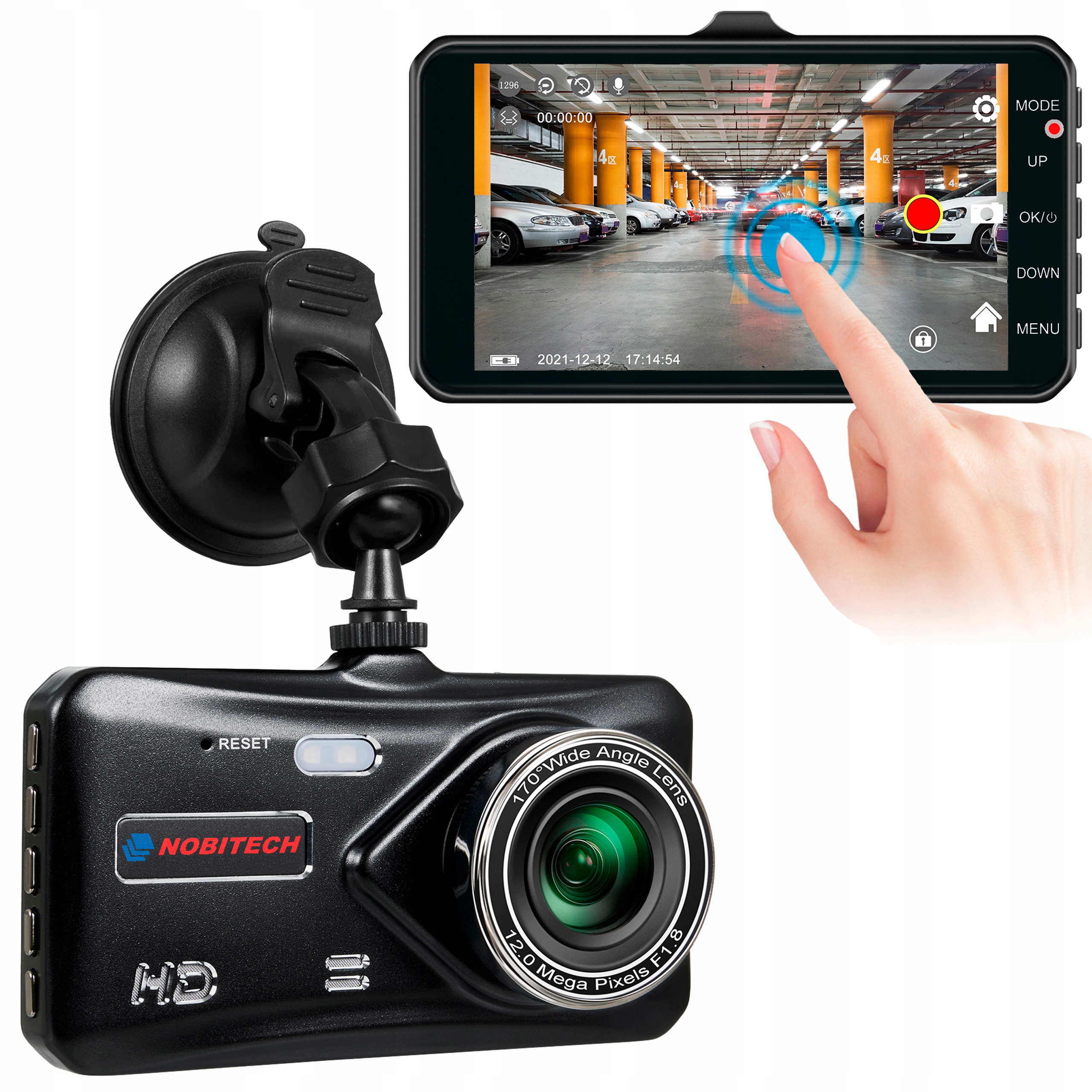 JAZDA VIDEO REKORDÉR FULLHD DOTYKOVÝ REKORDÉR