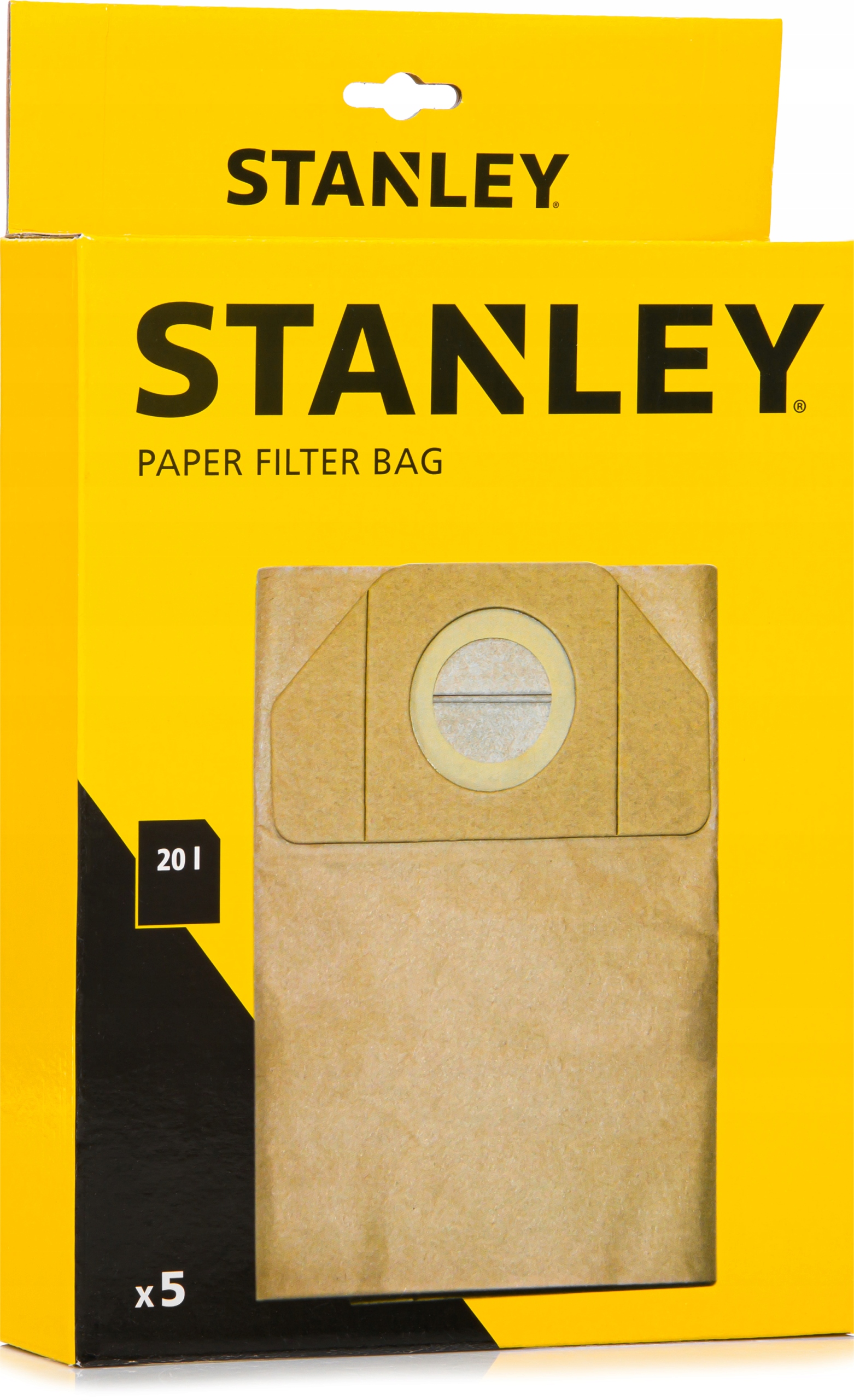 Papierové vrecko do vysávača VRECKÁ NA VYSÁVAČ STANLEY SXVC 5 ks.