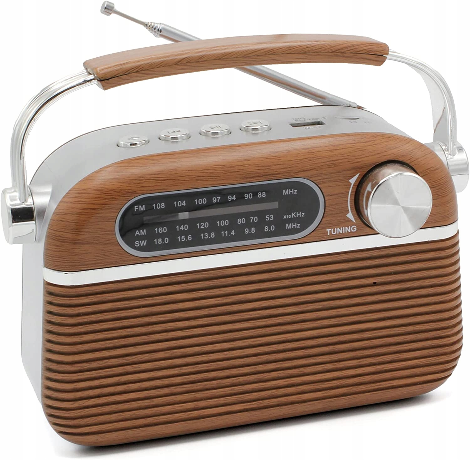 Vintage Radio Retro Design USB / MP3 / Reader