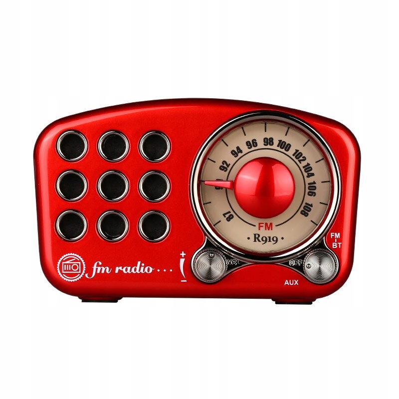 Vintage Radio Retro Bluetooth5.0 Walnut Dr.