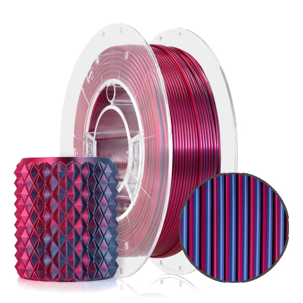 PLA Rosa 3d filament 1,75 mm 300 g, viacfarebný