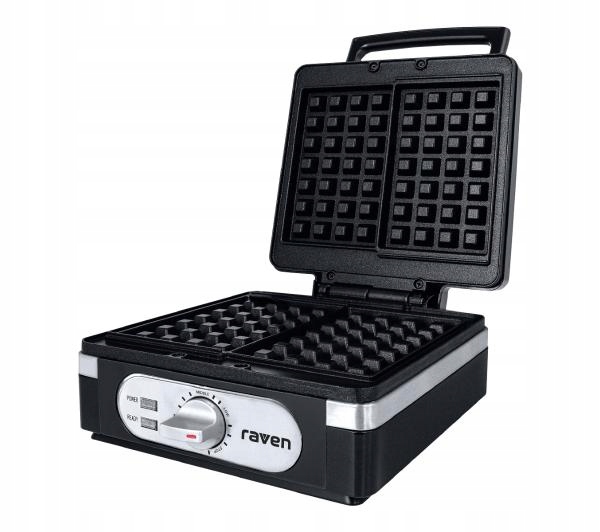 RAVEN EG004BX vaflovač 1400 W čierny