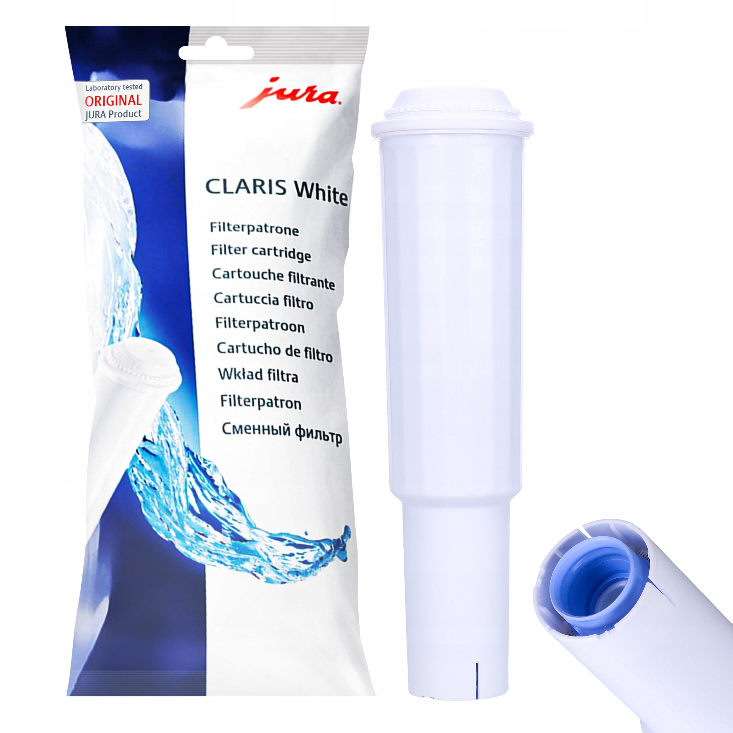 Vodné filtre Jura Claris White 68739 3 ks.