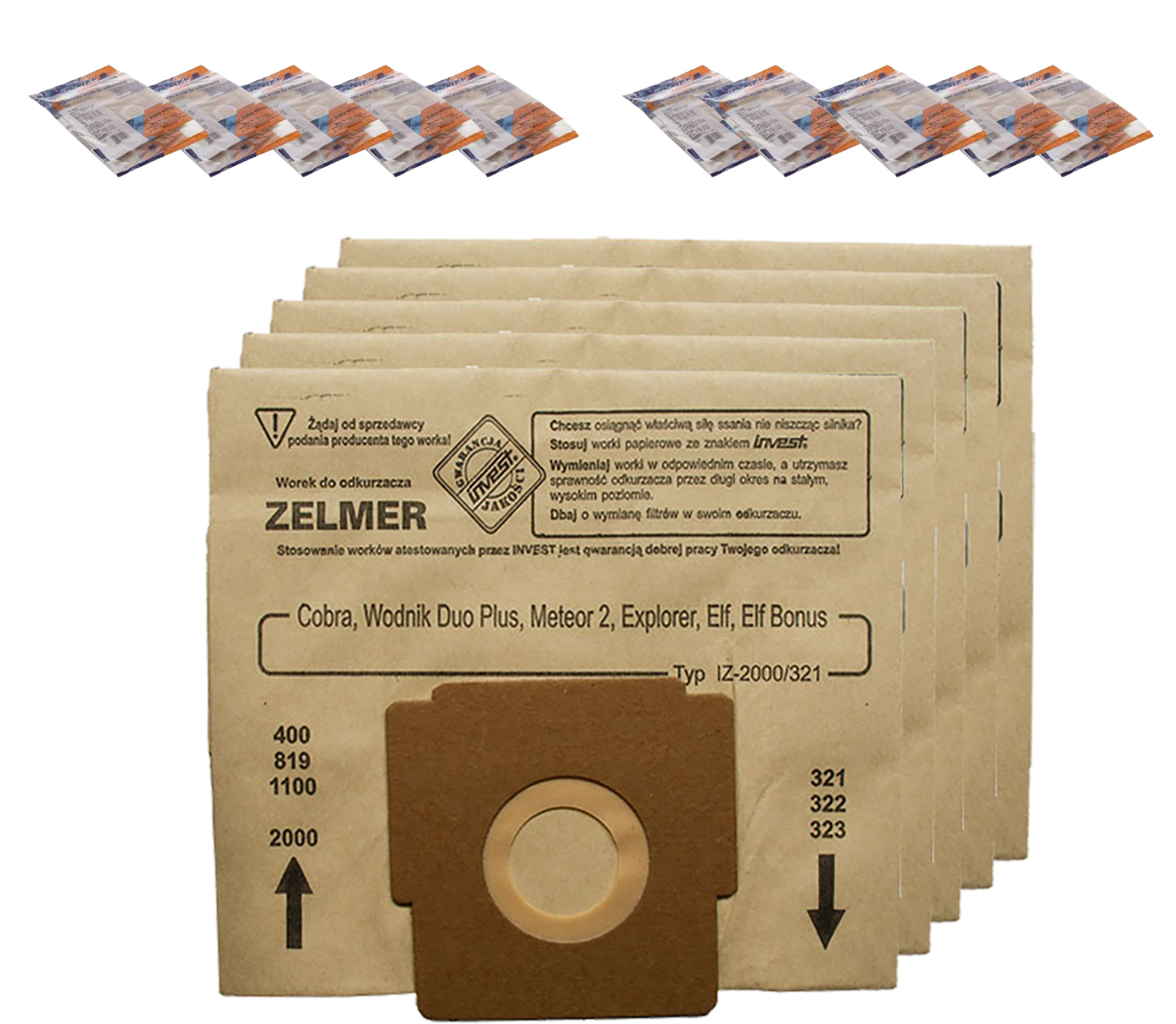 Vrecko, sáčok do vysávača - Zelmer 5 pcside vysávač vak