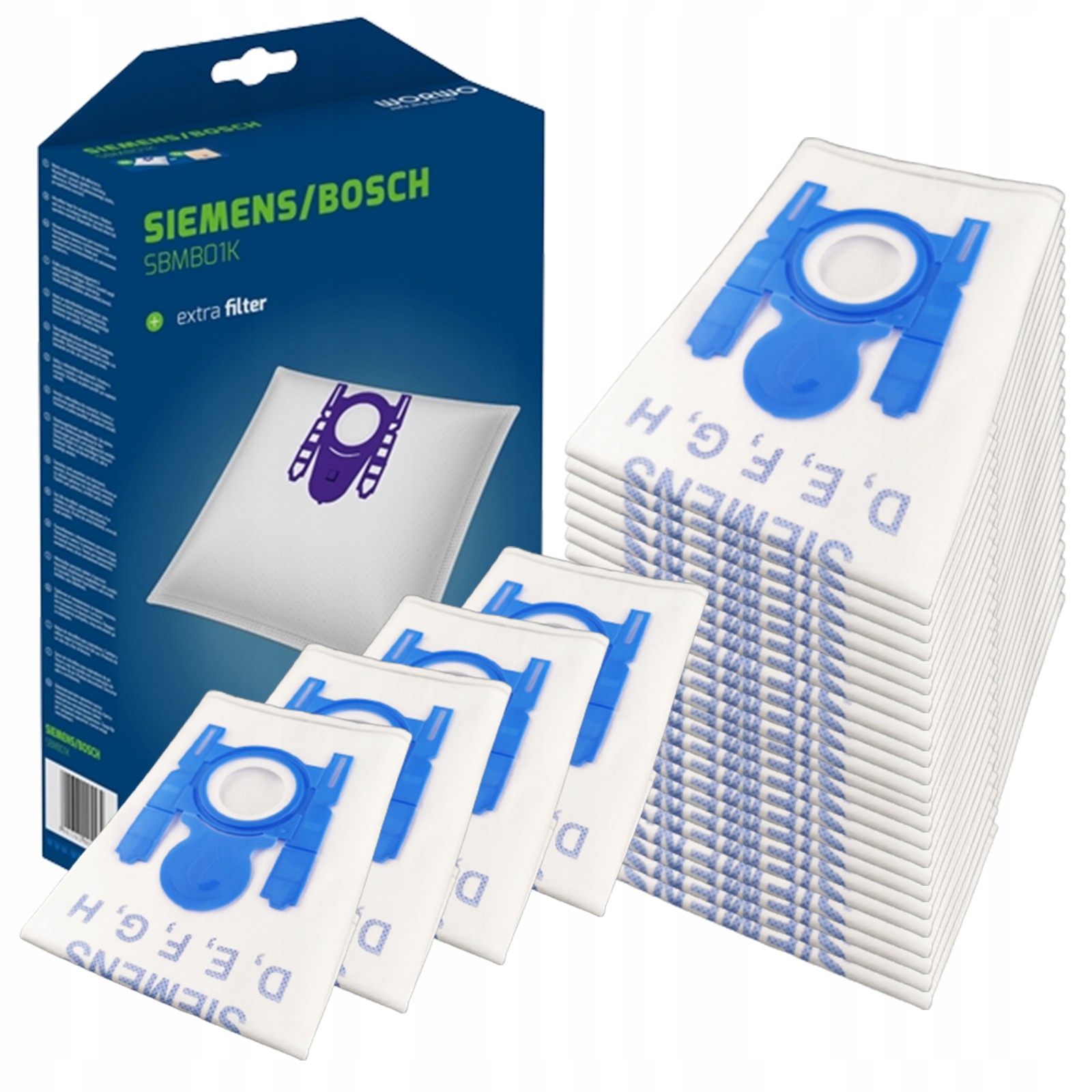 Vrecko, sáčok do vysávača - Syntetický vákuový čistiaci vrece ODYSTED ODYSSEY 10 PCS.
