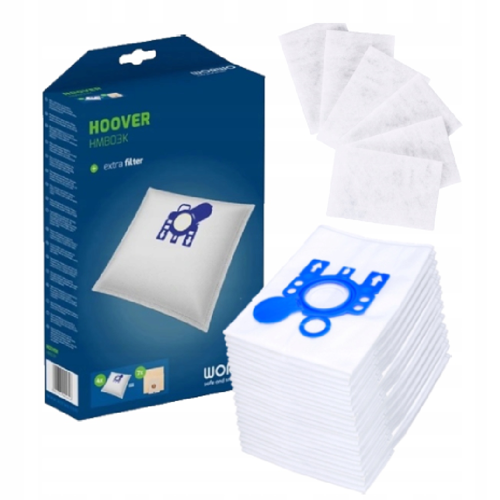 Vrecko, sáčok do vysávača - Syntetický vákuový čistič H02, H03, H11, ML01, ML03 24 PCS.