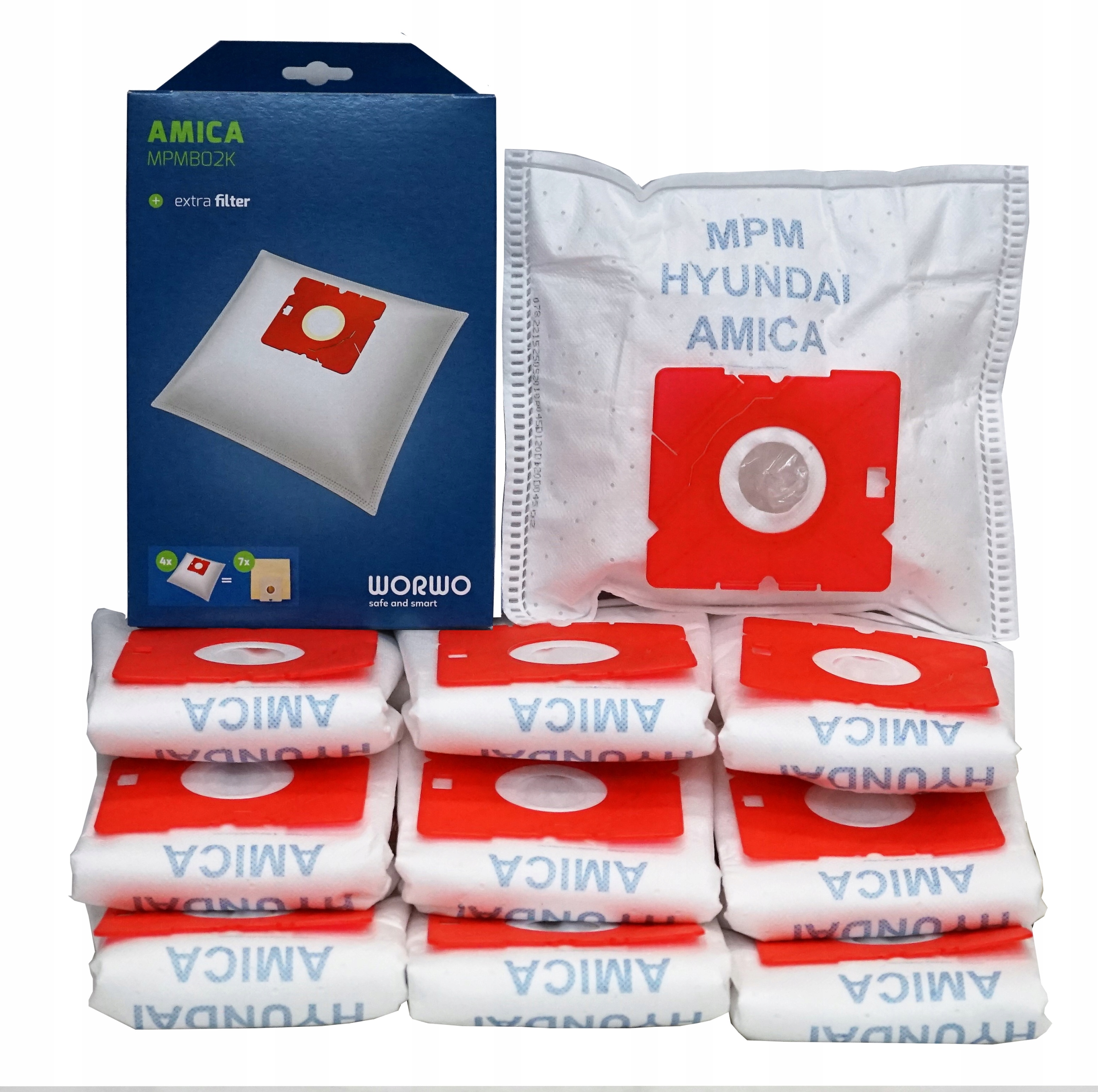 Vrecko, sáčok do vysávača - 15x Parkside PNTS 1300 PWD 12 20 A1 PWS 20 B Vrecká