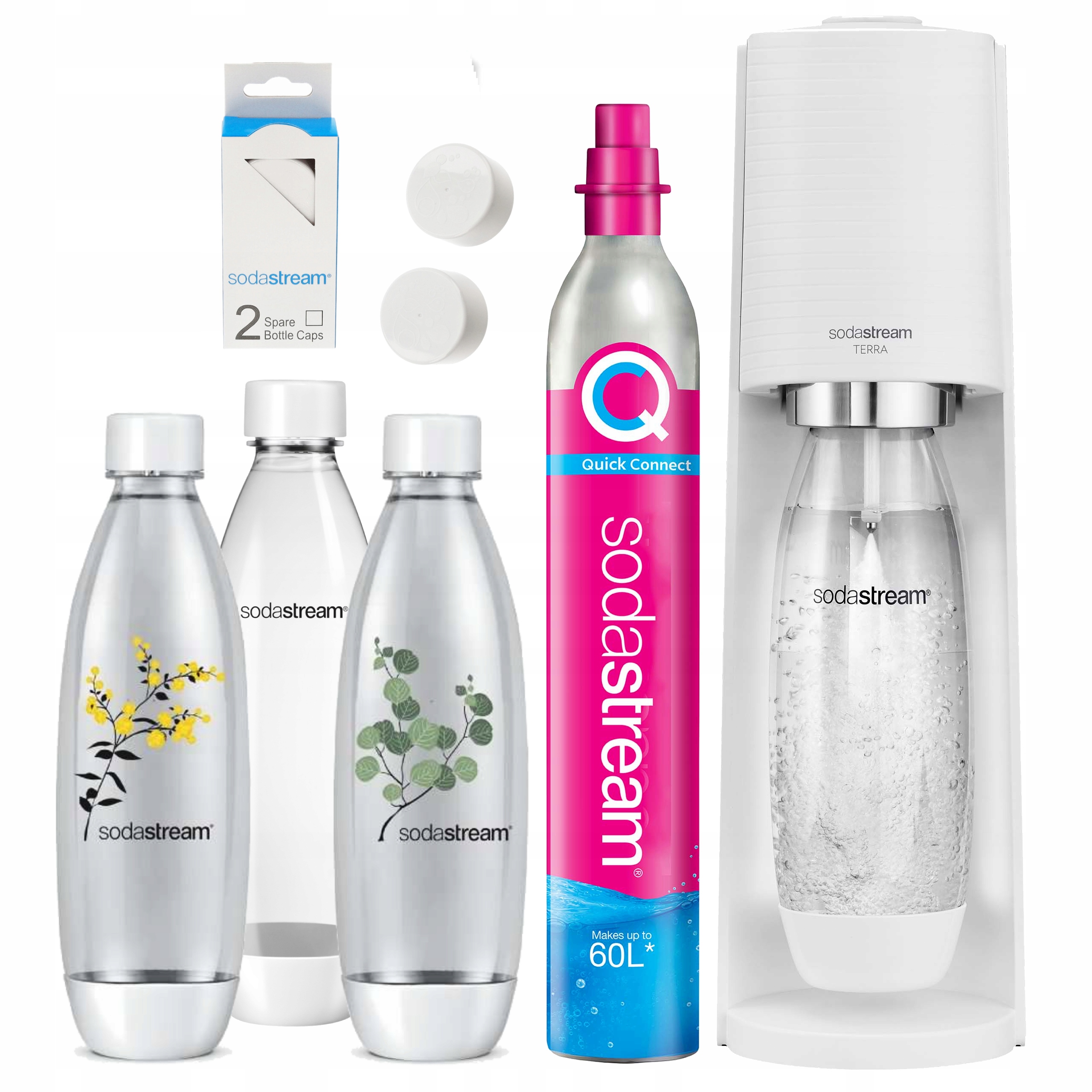 SodaStream Terra sýtič vody + fľaše