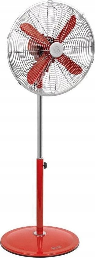 Labuť retro podlahový ventilátor