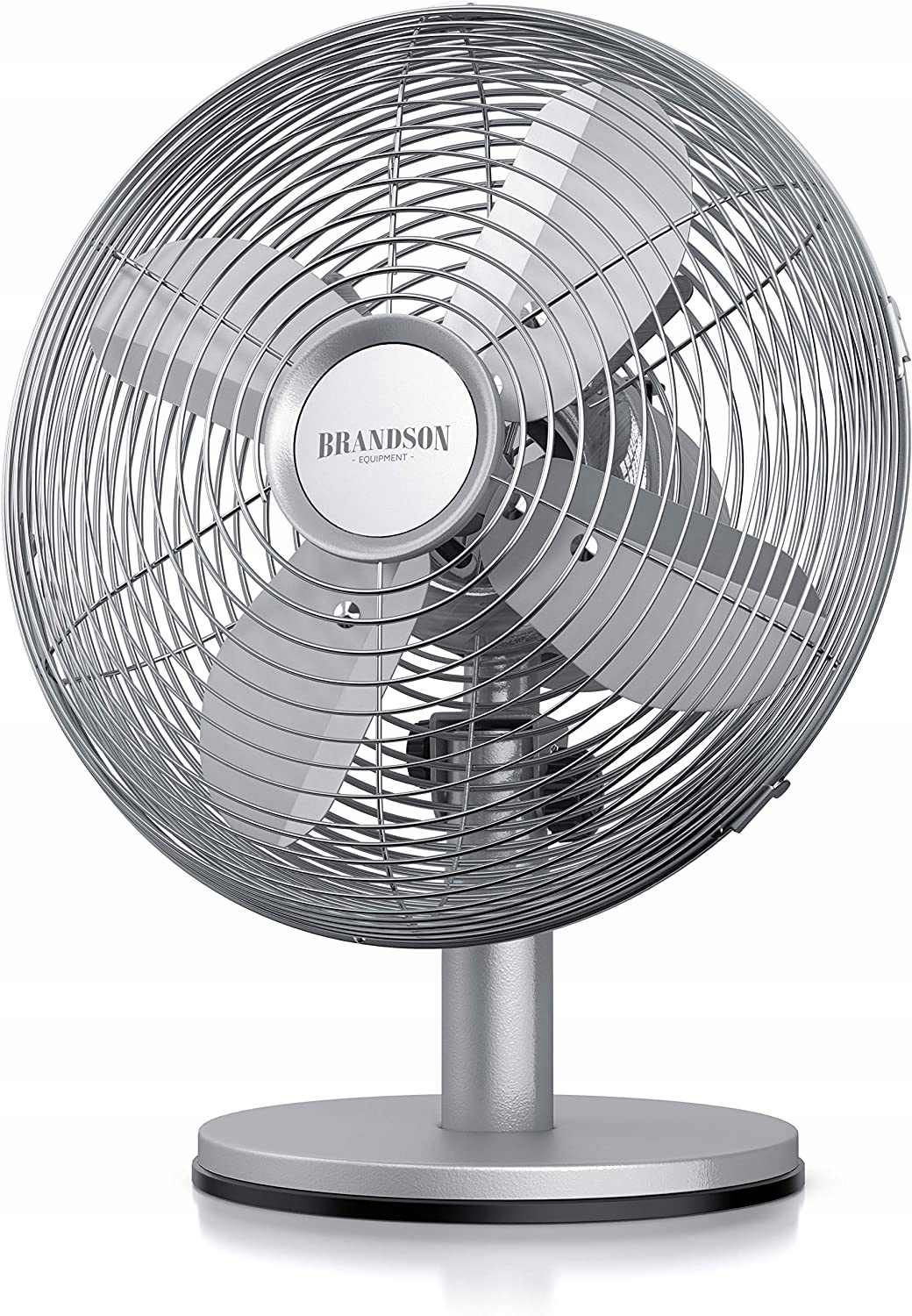 Brandson Silverline Silver/Grey Table ventilátor