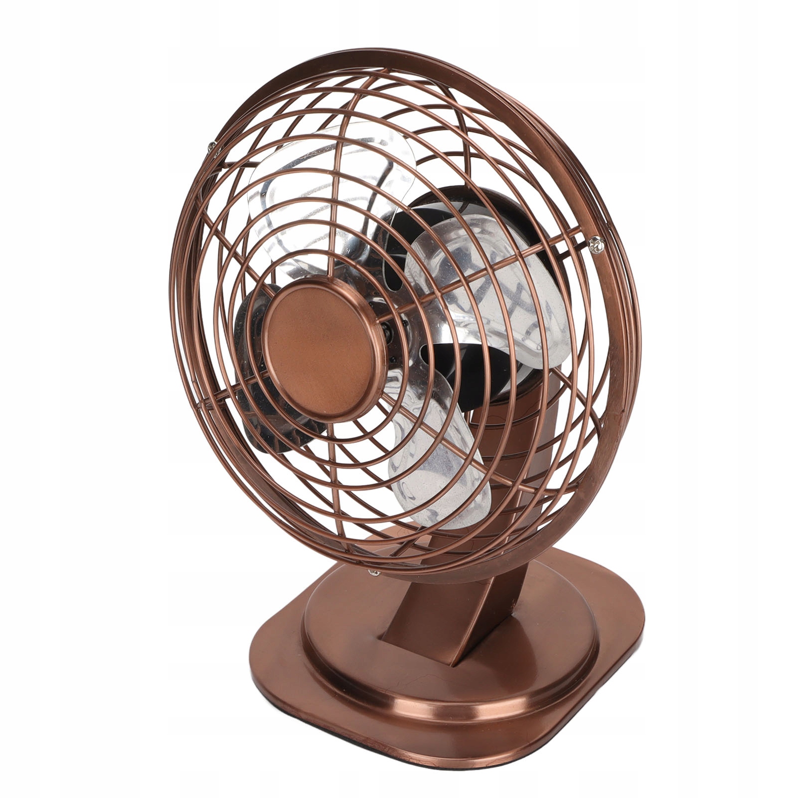 USB Desk ventilátor retro kovový štýl