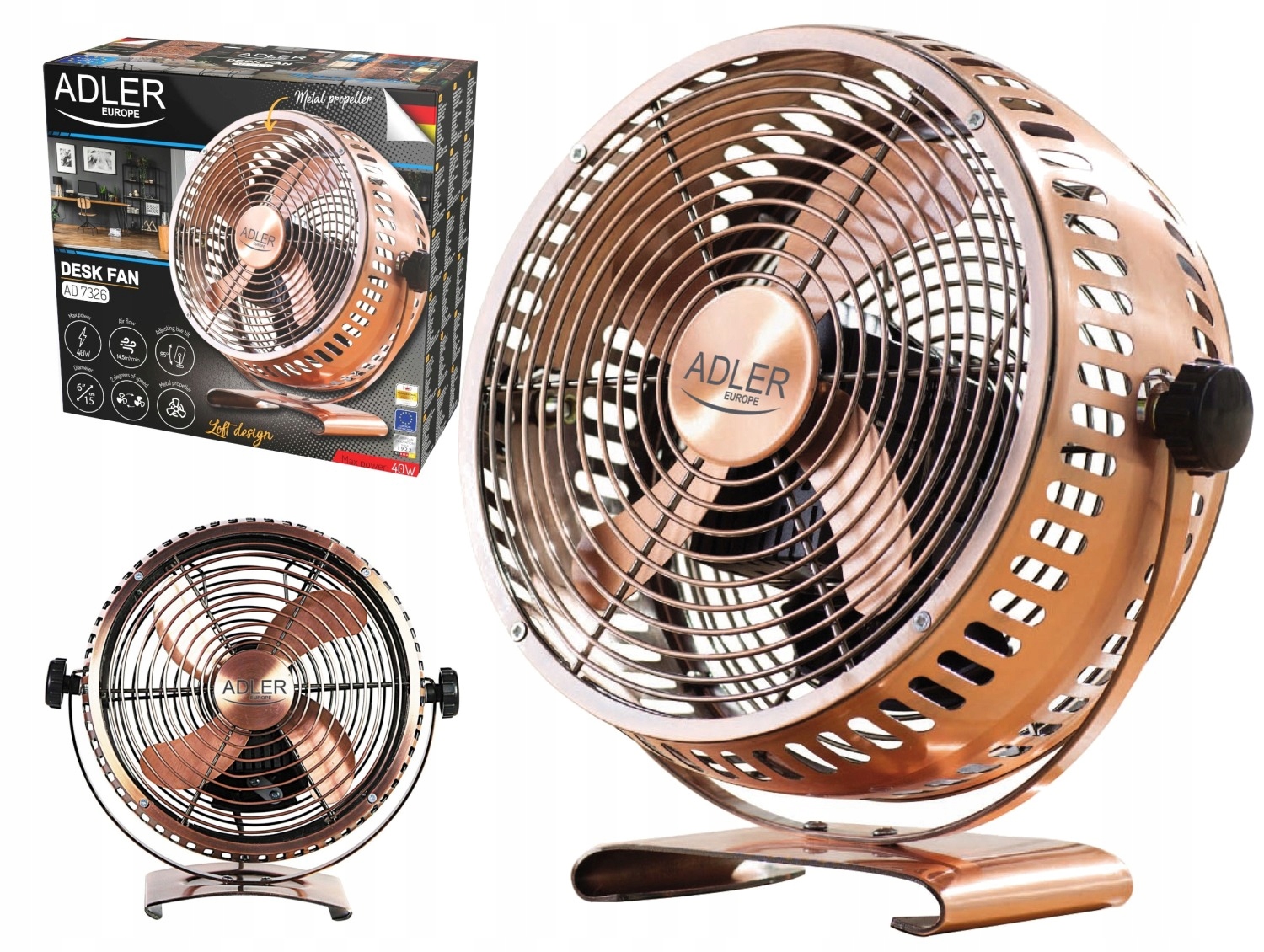 Split Klimationer Adler AD-7326 40 W