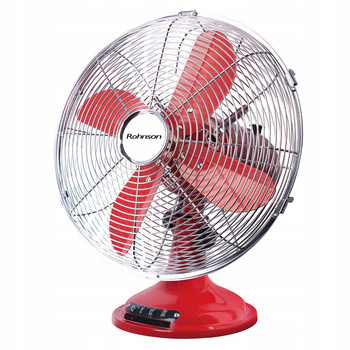 Rohnson R-864 ventilátor stola červený