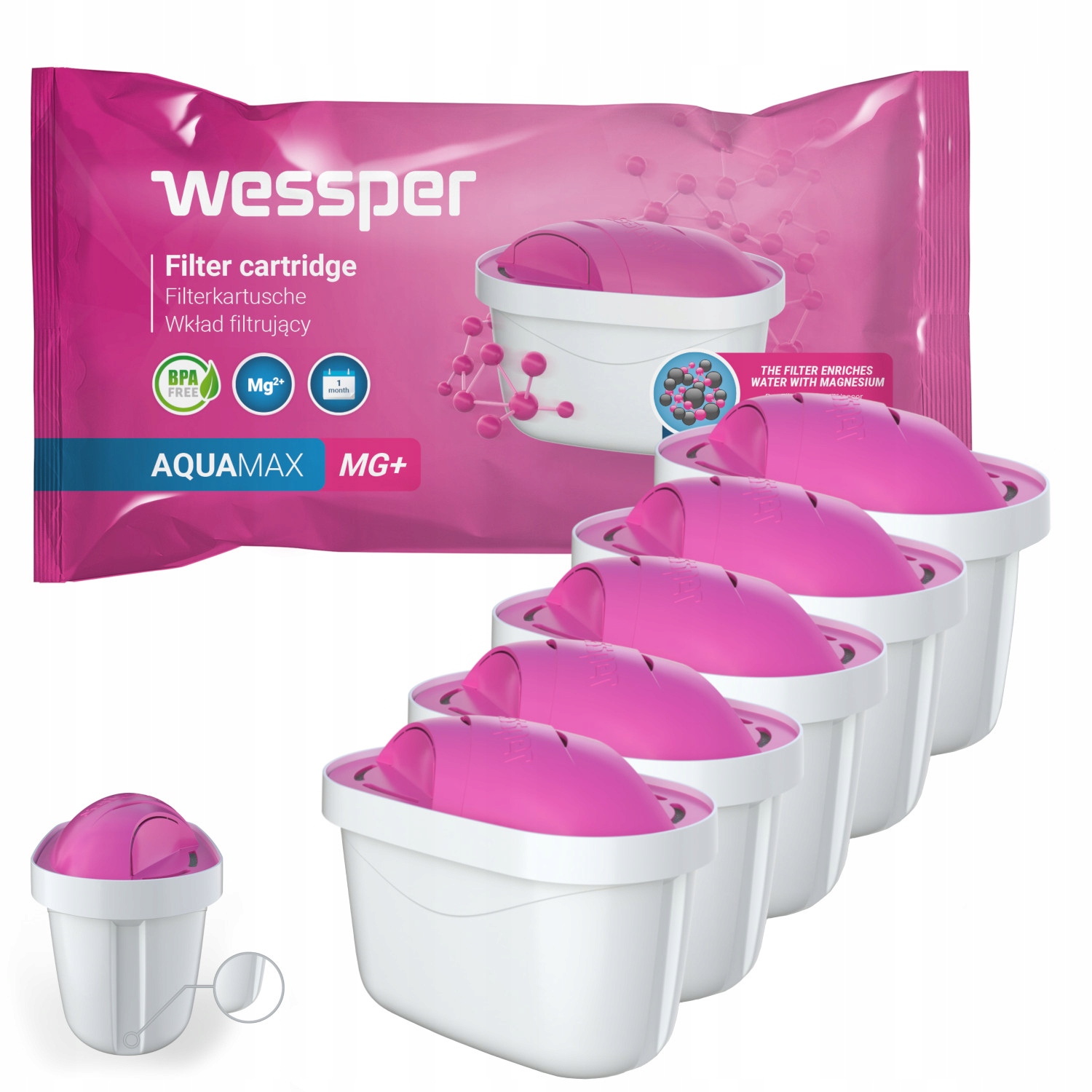 Filtračná vložka Wessper (MG+) Aquamax 1 ks.