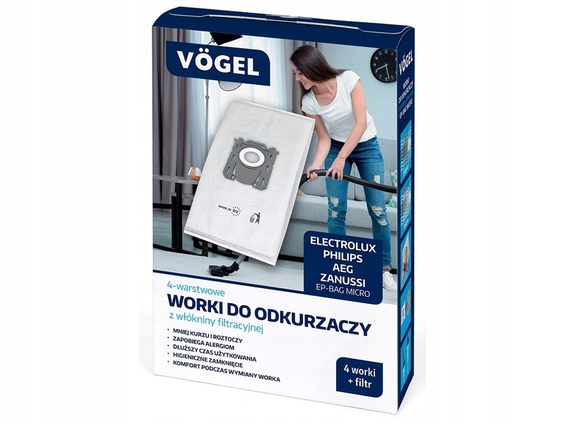 Vrecko, sáčok do vysávača - Vögel EP-Bag Micro (4 kusy) Vávac