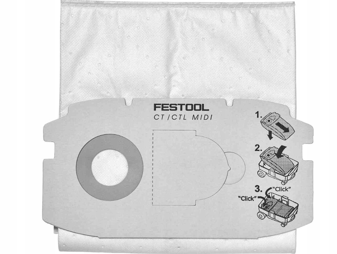Vrecko, sáčok do vysávača - Syntetický vákuový čistič CTL MIDI 1 PC.
