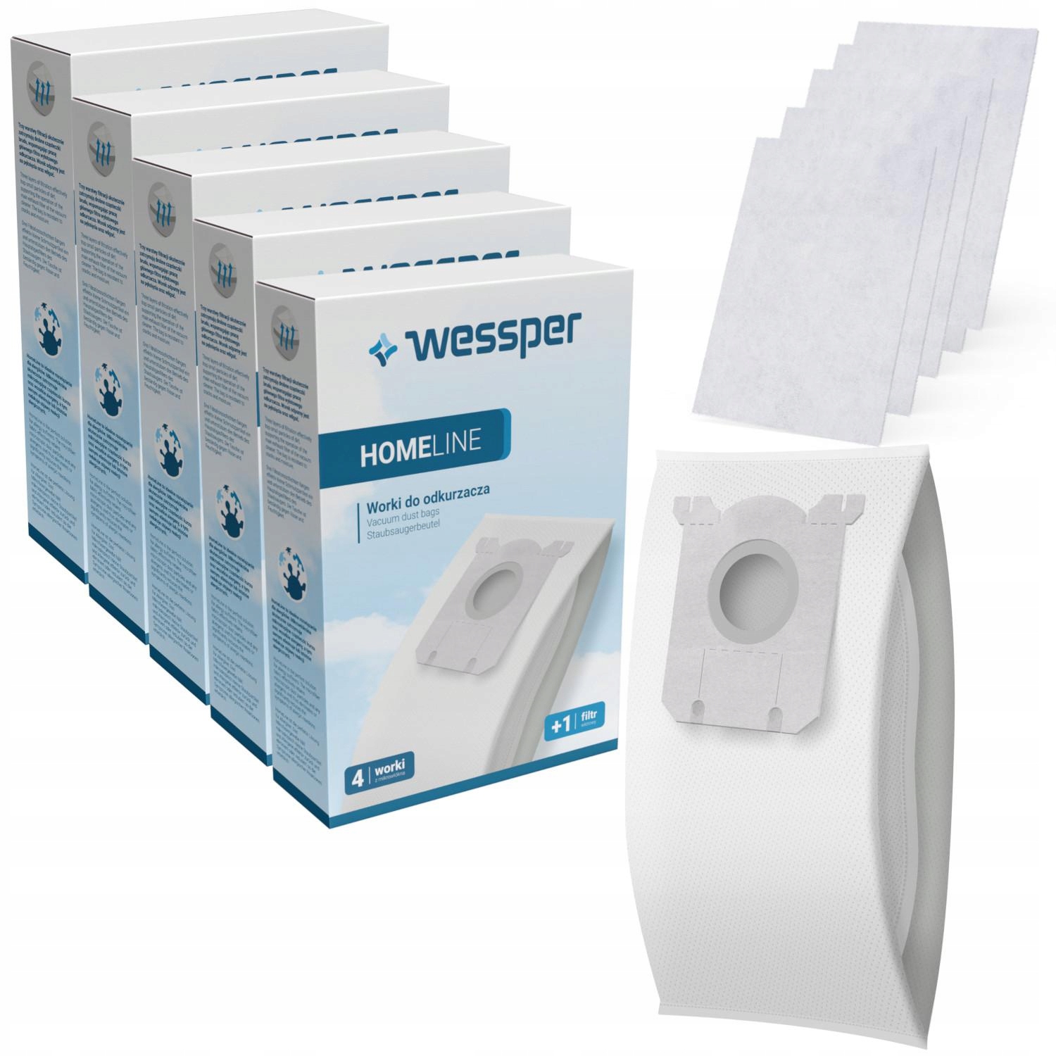 Vrecko, sáčok do vysávača - AMICA TIVANO VL 4011 20 ks.