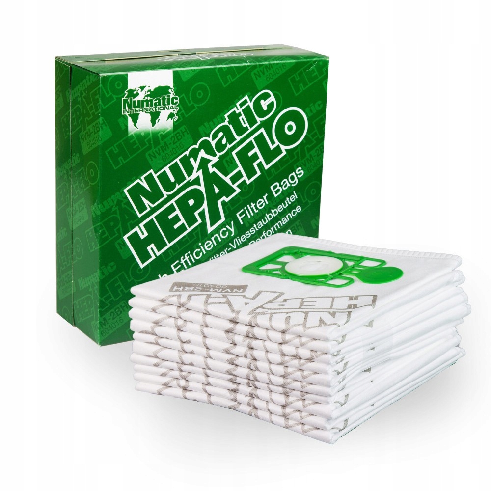 Vrecko, sáčok do vysávača - Váka na vysávač textilu Numatic 100 ks.