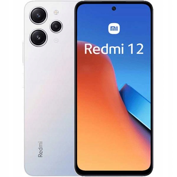 Smartfón Xiaomi Redmi 12 8 GB / 256 GB 4G (LTE), strieborný