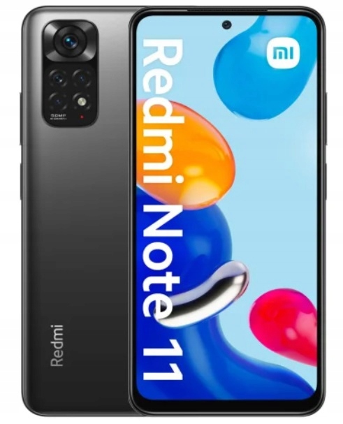 Smartfón Xiaomi Redmi Note 11 4 GB / 64 GB 4G (LTE), sivý