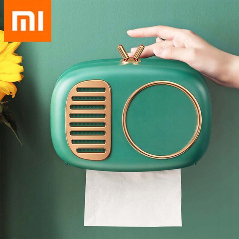 Xiaomi Retro Radio Model toaleta papierového kotúča Holt
