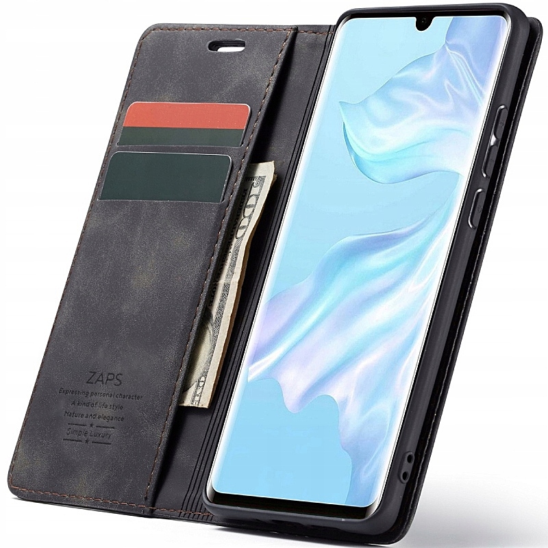 Puzdro s flip -flopom pre huawei p30 pro case čierny