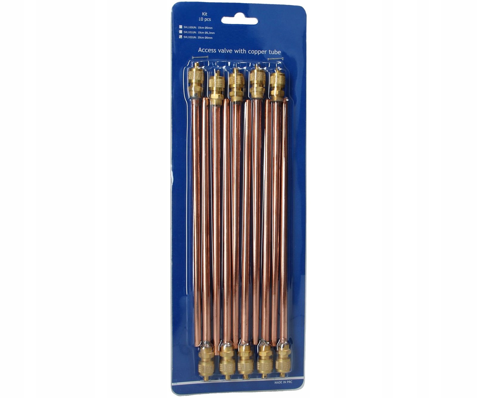 Schrader Ventil 10ks. 6 mm 20 cm