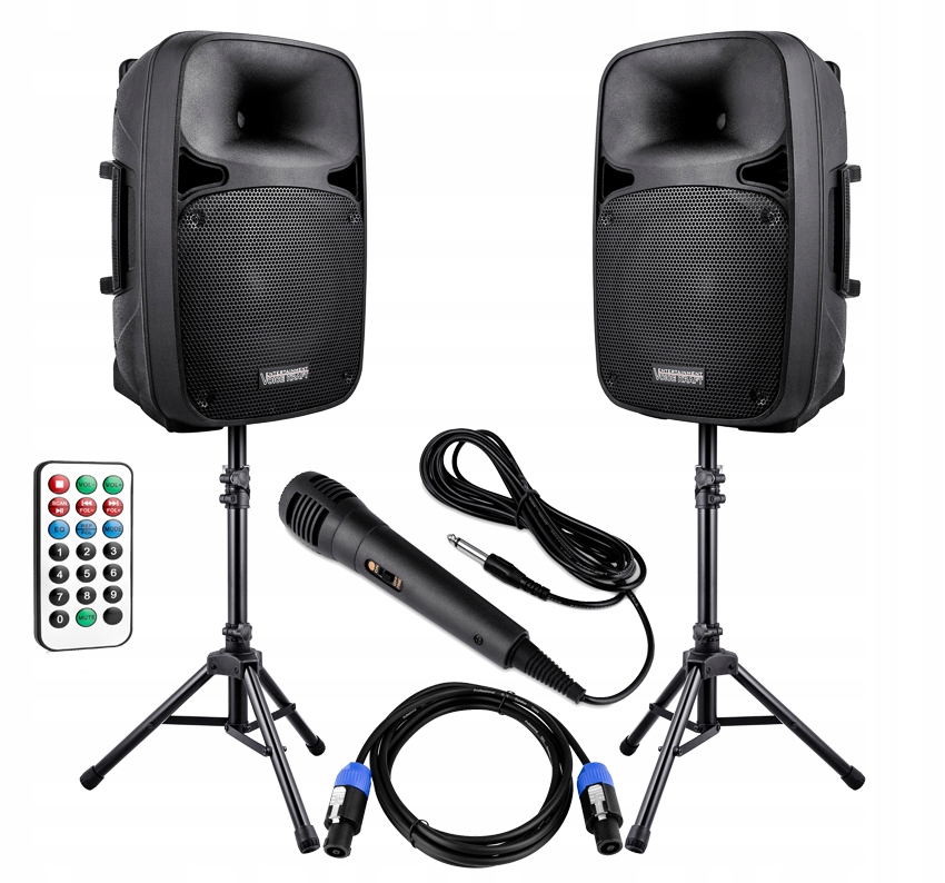 Karaoke v7 12HF 1000 Set v čiernej farbe