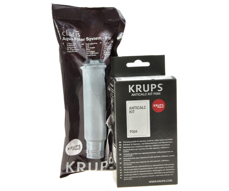 FILTRAČNÁ SADA Claris F088 + odstraňovač vodného kameňa F054 Krups