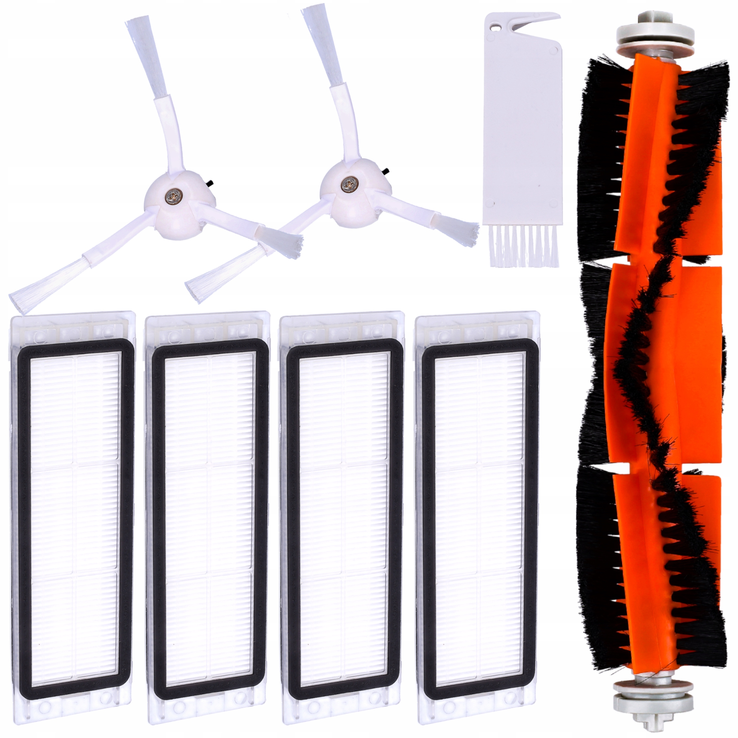 Sada vákuových filtrov robotových robotov Xiaomi.