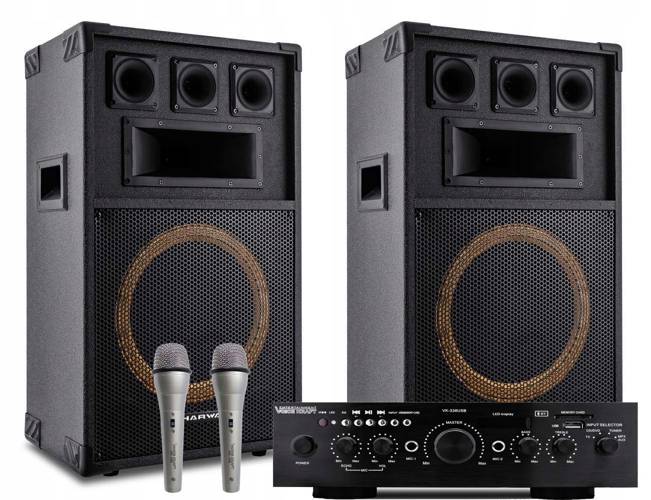 Hlas Kraft AV 808 zosilňovač