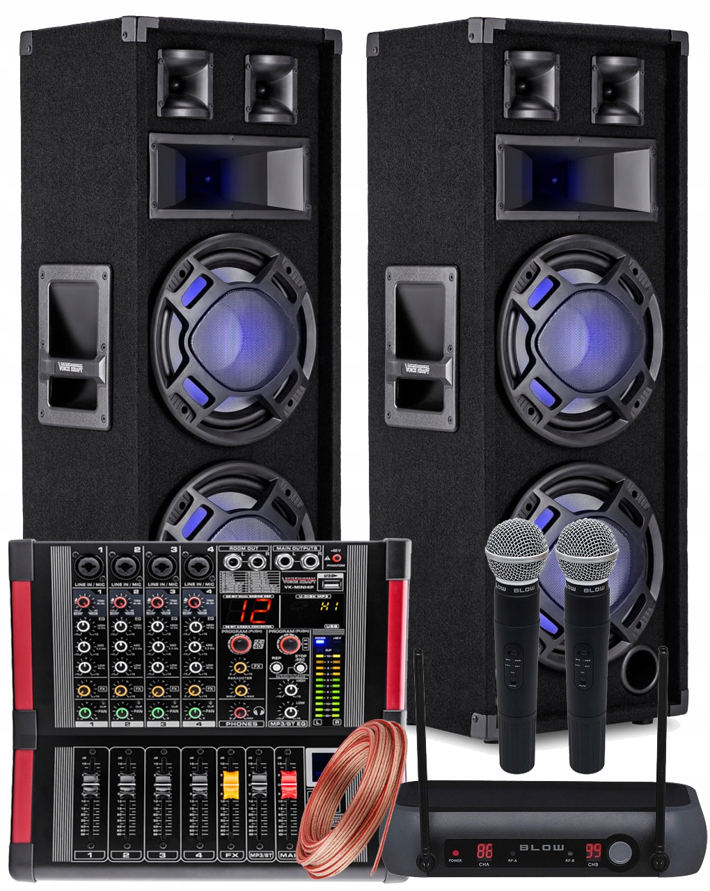 Skytec stĺpec 170.667 Max SP208 800 v čiernej farbe