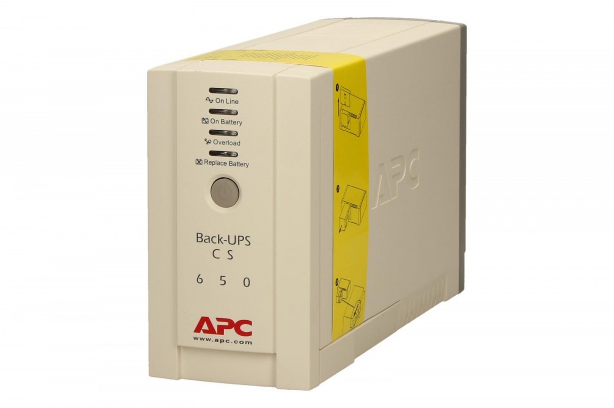 Záložný zdroj UPS APC BK650EI 650VA 400W