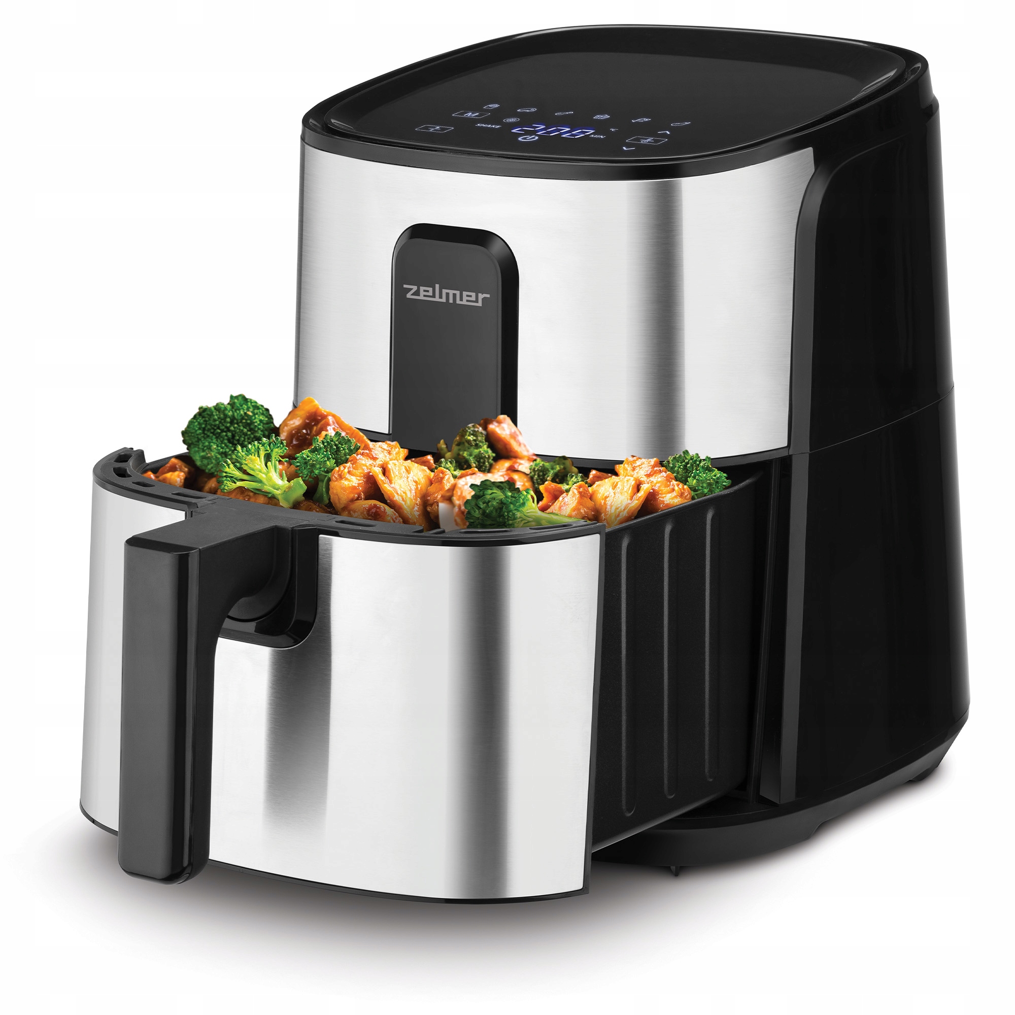 Zelmer ZAF6000 fritéza bez tuku 6 l 1500 W strieborná