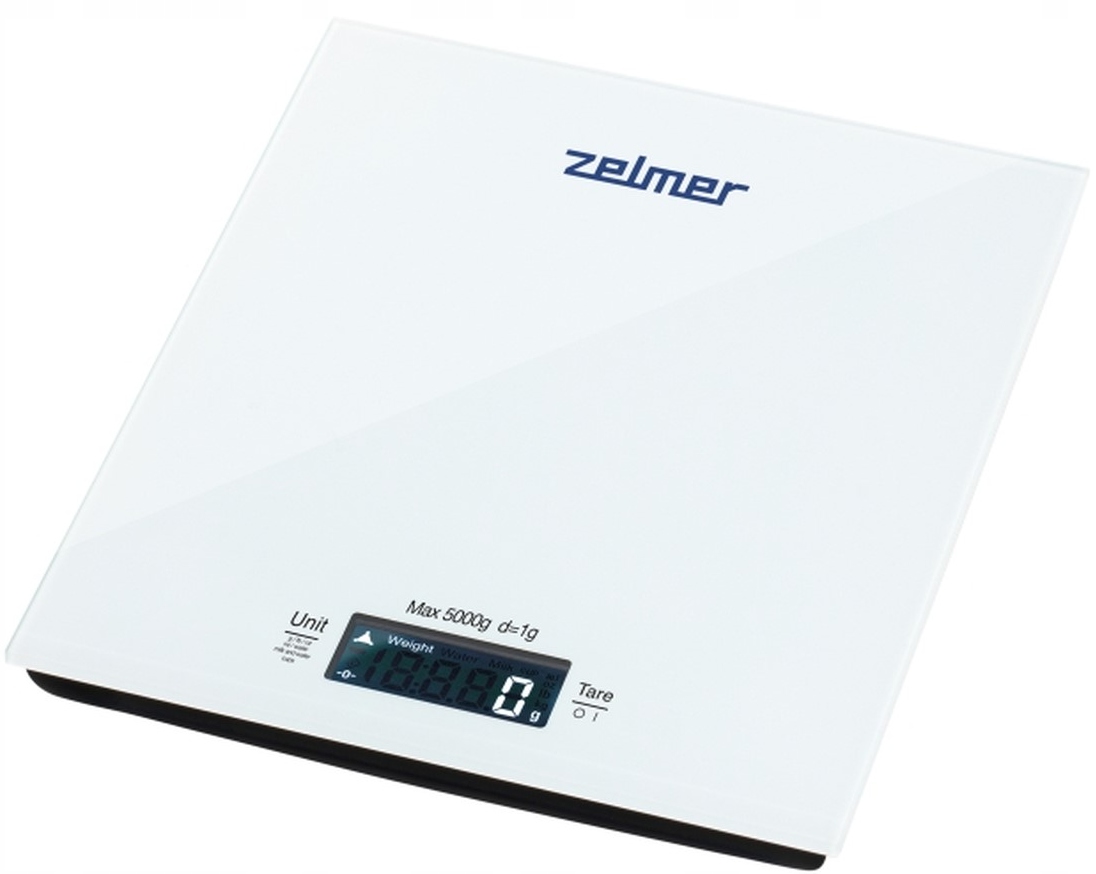 Kuchynská váha Zelmer ZKS1100W biela 5 kg